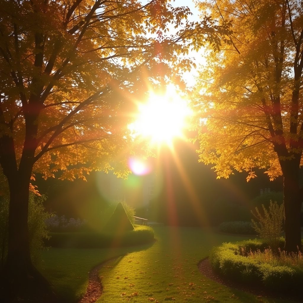 Immagine del buongiorno di martedì 3 novembre 2026: I colori dell'autunno ci ricordano la bellezza della creazione.